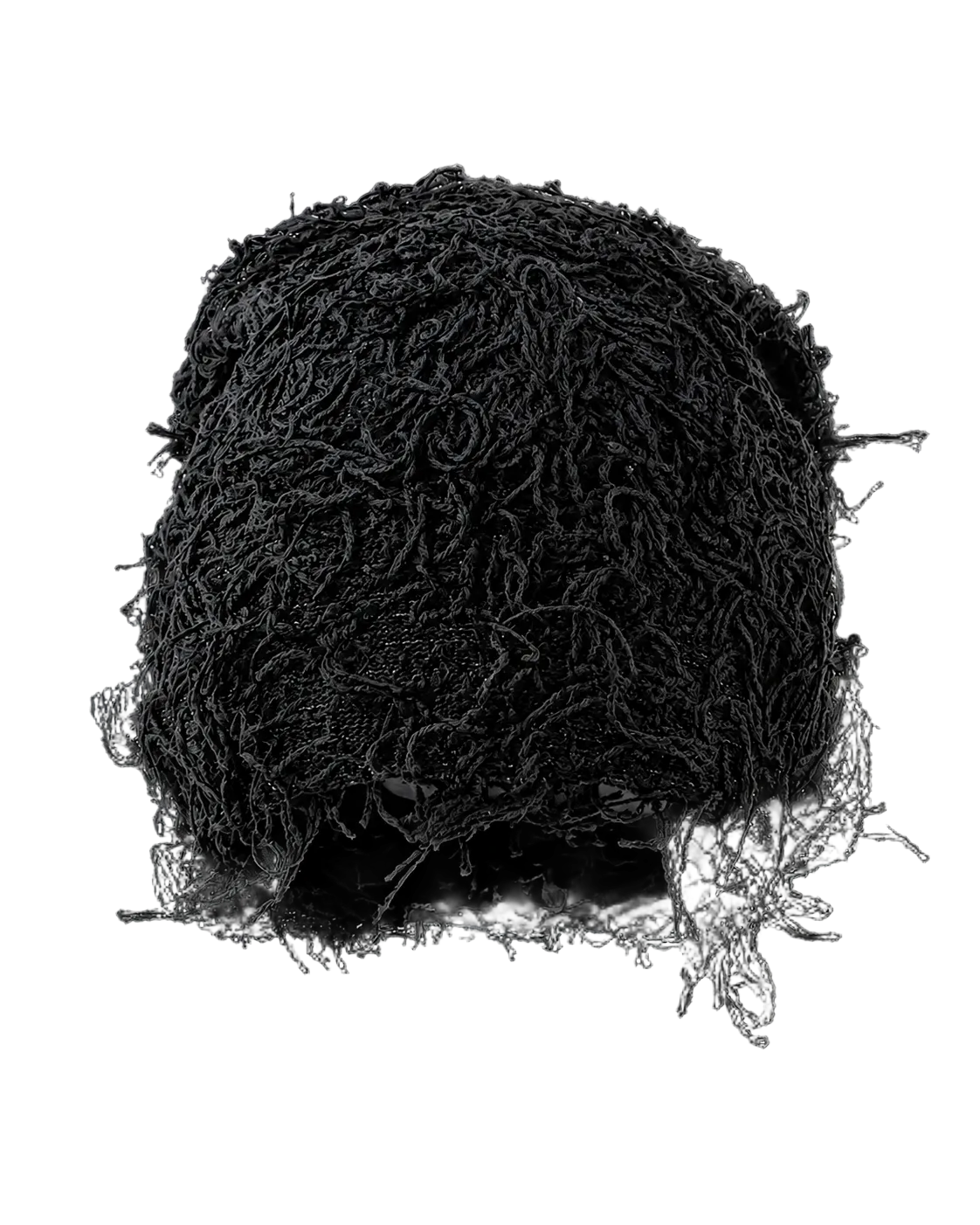 NOIR SHAG BEANIE